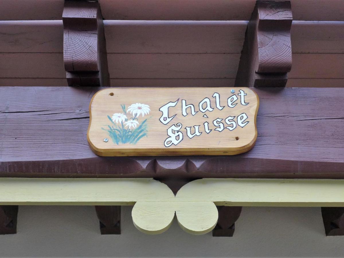 Apartment Le Chalet Suisse By Interhome Chamonix Kültér fotó